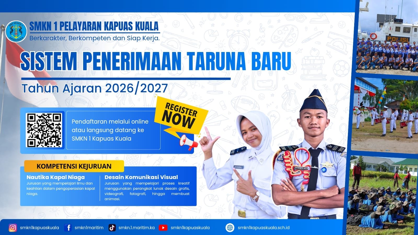 Jadilah Bagian dari Keluarga Besar SMKN 1 Kapuas Kuala – SPMB 2026/2027